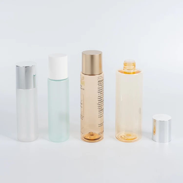 Luxury Facial Skincare Empty Plastic PET 30ml 50ml 100ml 150ml New Face Cosmetic Container Toner Bottle For 100 150 ml Packaging