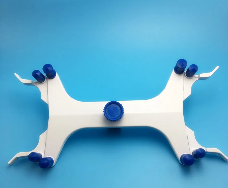 Laboratory Plastic/Aluminum Burette Attaching Clamp Double-Buret Clamp