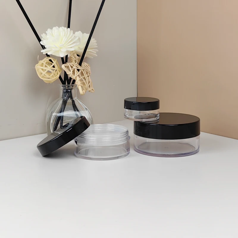 3g 5g 10g 20g 30g empty powder jar container cosmetic loose powder jar with sifter glitter pigment eyeshadow loose powder