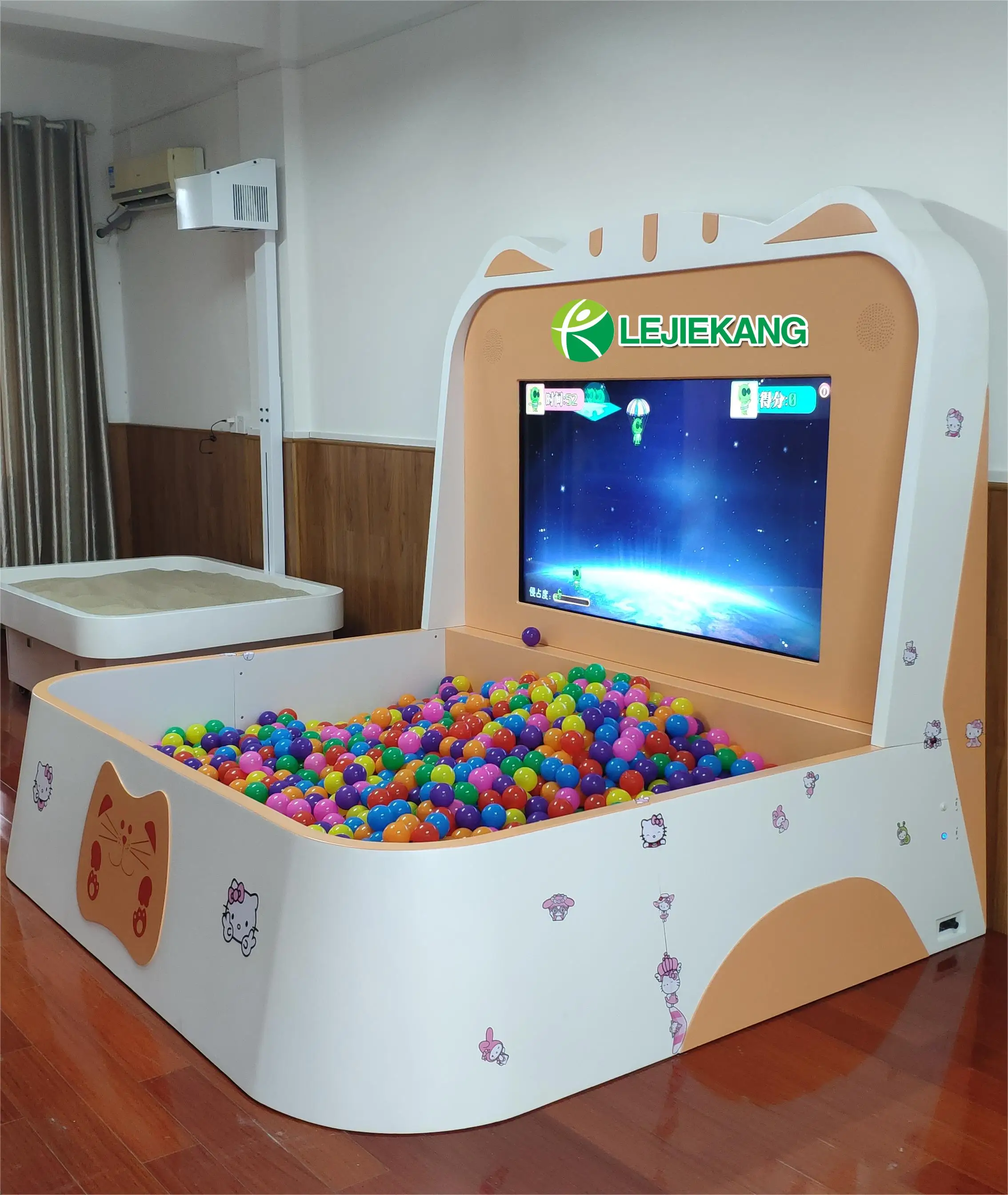 Kids Interactive Projector Touch Screen Ball Pit Soft Play Projection Wall Games Indoor Playground Equipment