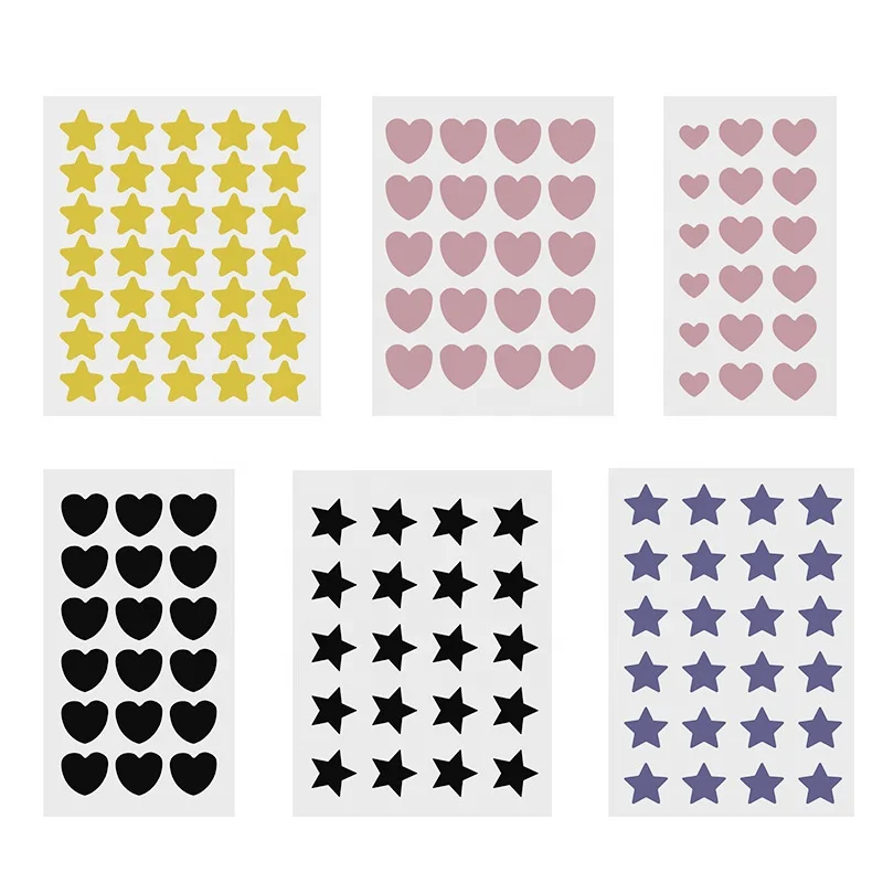 Private Label Microneedle Hydrocolloid Invisible Healing Acne Patches Customized Color And Shape Vegan Blemish Pimple Patch