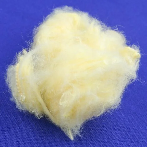 High quality 100% low melt polyester staple fiber 4D/51mm raw white from China factory