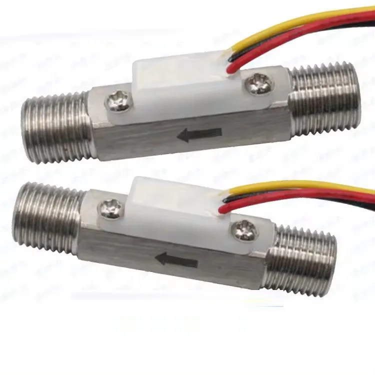 Pulse Output Hall flow rate meter hall flow sensor for water purified machine