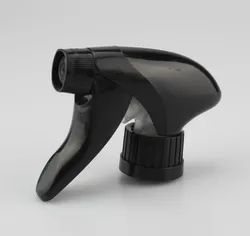 Black Trigger Sprayer 28/400 Spray Bottle Nozzle Head, Plastic Trigger Sprayer Nozzle