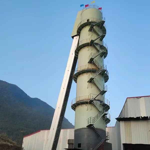 Hydrated Lime Line Processing Equipment Production Mini Plants Active Quick Lime Vertical Kiln 100TPD 50tons