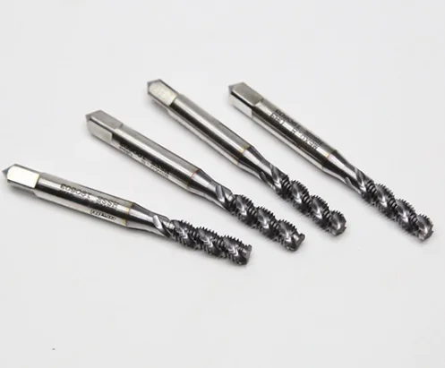 tapping drill screw tap tungsten alloy thread milling cutter straight flute threading High speed steel tap from RUIXIN TOOLS