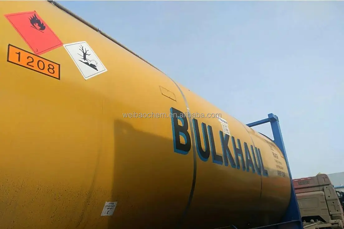 Bulk supply 1-Hexene  CAS 592-41-6 in ISO Tank