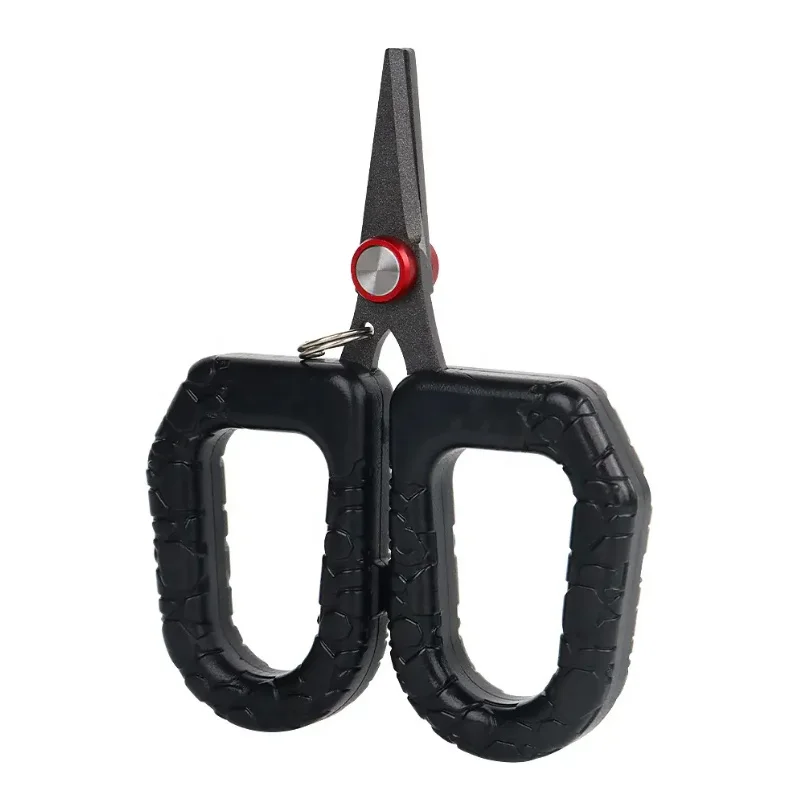 Design Standing Fishing Scissors Multi-functional Fishing Shears 3.4inch Fishing Scissors For Braided Line Cutters