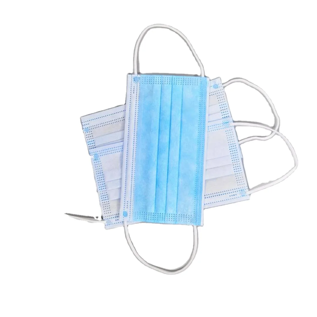 
Лидер продаж, 3 шт., нетканые медицинские маски для лица, стабильное качество, 3-слойные нетканые хирургические маски astm 