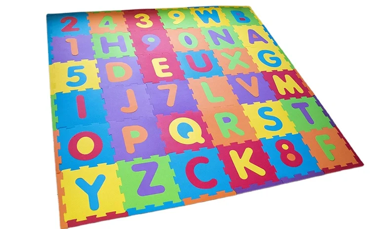 EVA Foam Baby  Play Mat Educational Toys Puzzle Floor Mat Alphabet Numbers Carpet Rugs