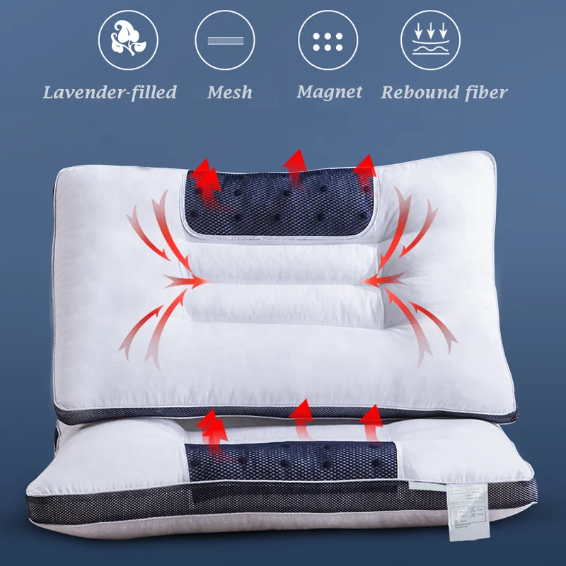 Adjustable Cervical Pillow Naturally Sleeping Aid Pillows for Pain Relief Odorless Neck Support Pillow