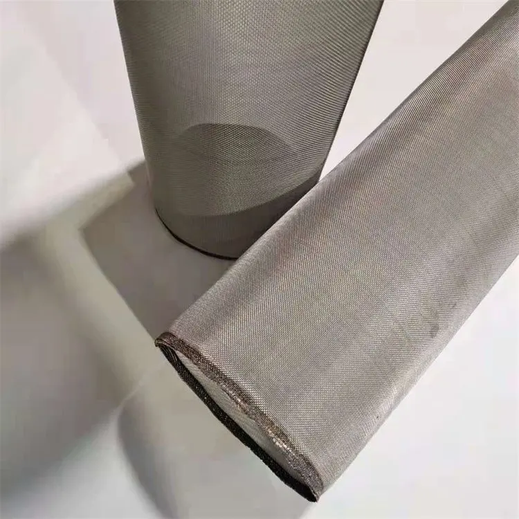 Round Hole Stainless Steel Wire Fine Mesh Screen Filter Tube
