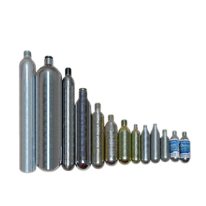 co2 air bag bottle cilindro co2 cartridge 50cccartucho co2