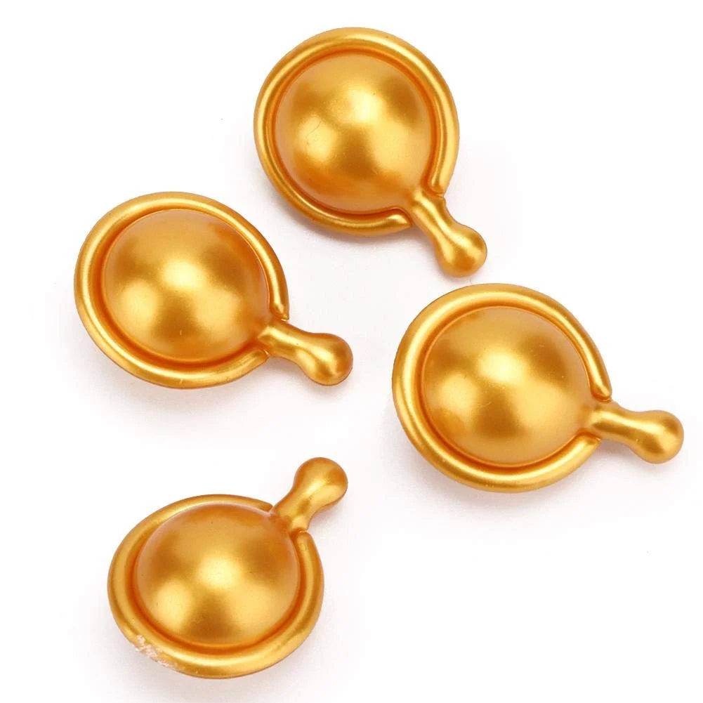 Hair vitamin smooth shiny moisturizing enriched serum capsule with Moroccan oil jojoba oil