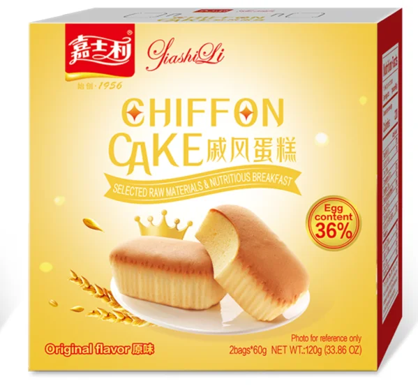 JAISHILI Hot New Product Fluffy Chiffon Cake Breakfast Cake