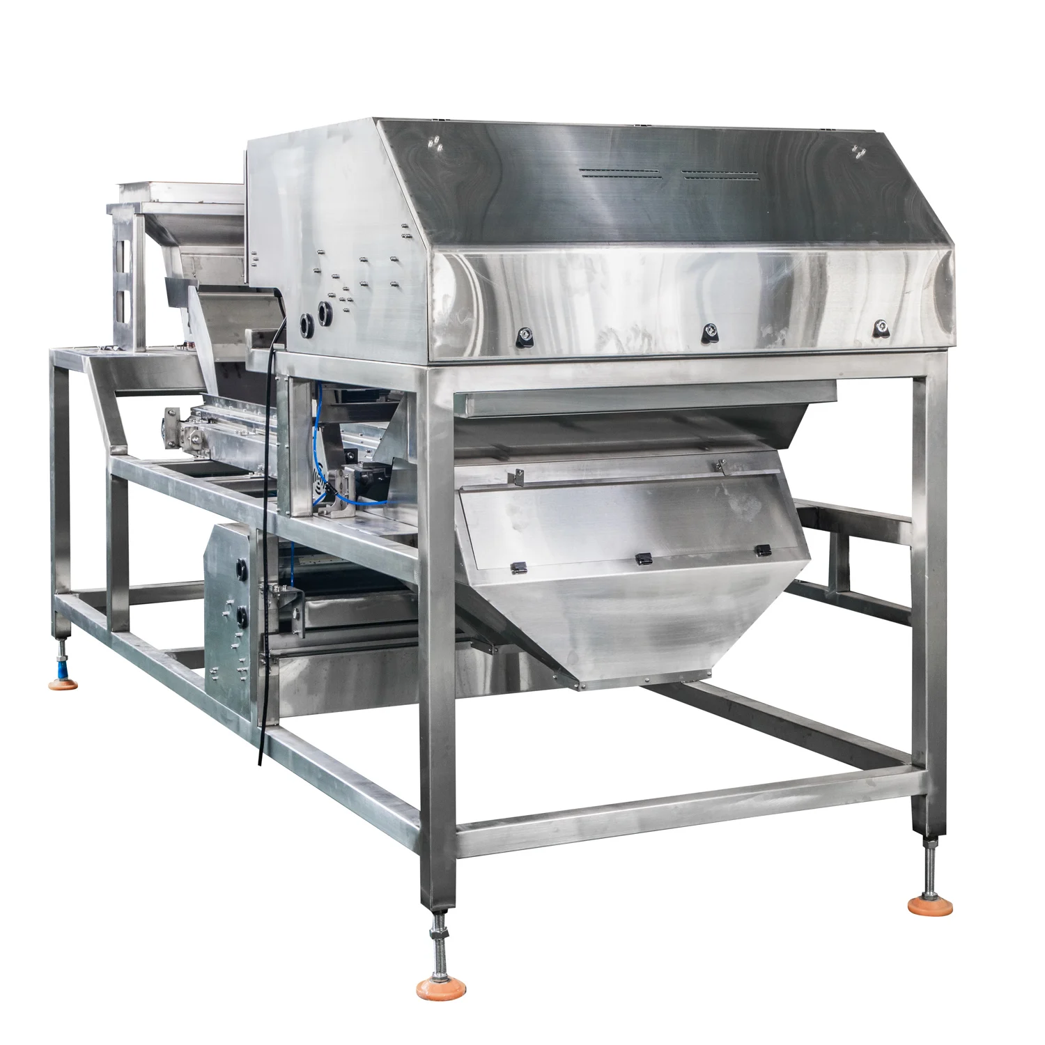 Intelligent fruit color sorter machine for berry/tomato/raisin color separate sorting