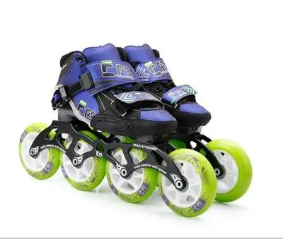 Оптовая продажа мужские и женские популярные большие колеса прочные гоночные ролики из углеродного волокна для скоростного катания по льду взрослых