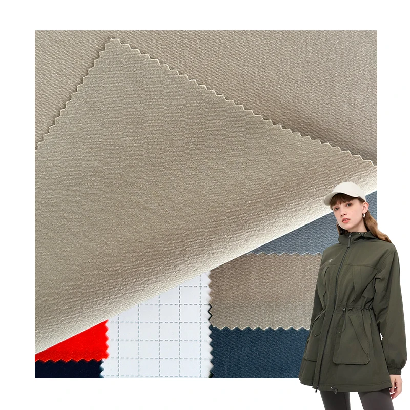 84% nylon 16% spandex four-sided elastic fabric DuPont triple proof for outdoor wear and backpacks and trench coat fabrics