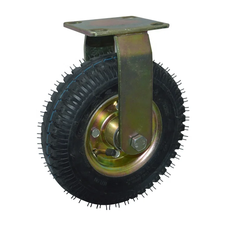 WBD rubber wheels 8 inch launching wheels inflatable wheel 10 inch Pneumatic Rubber Caster