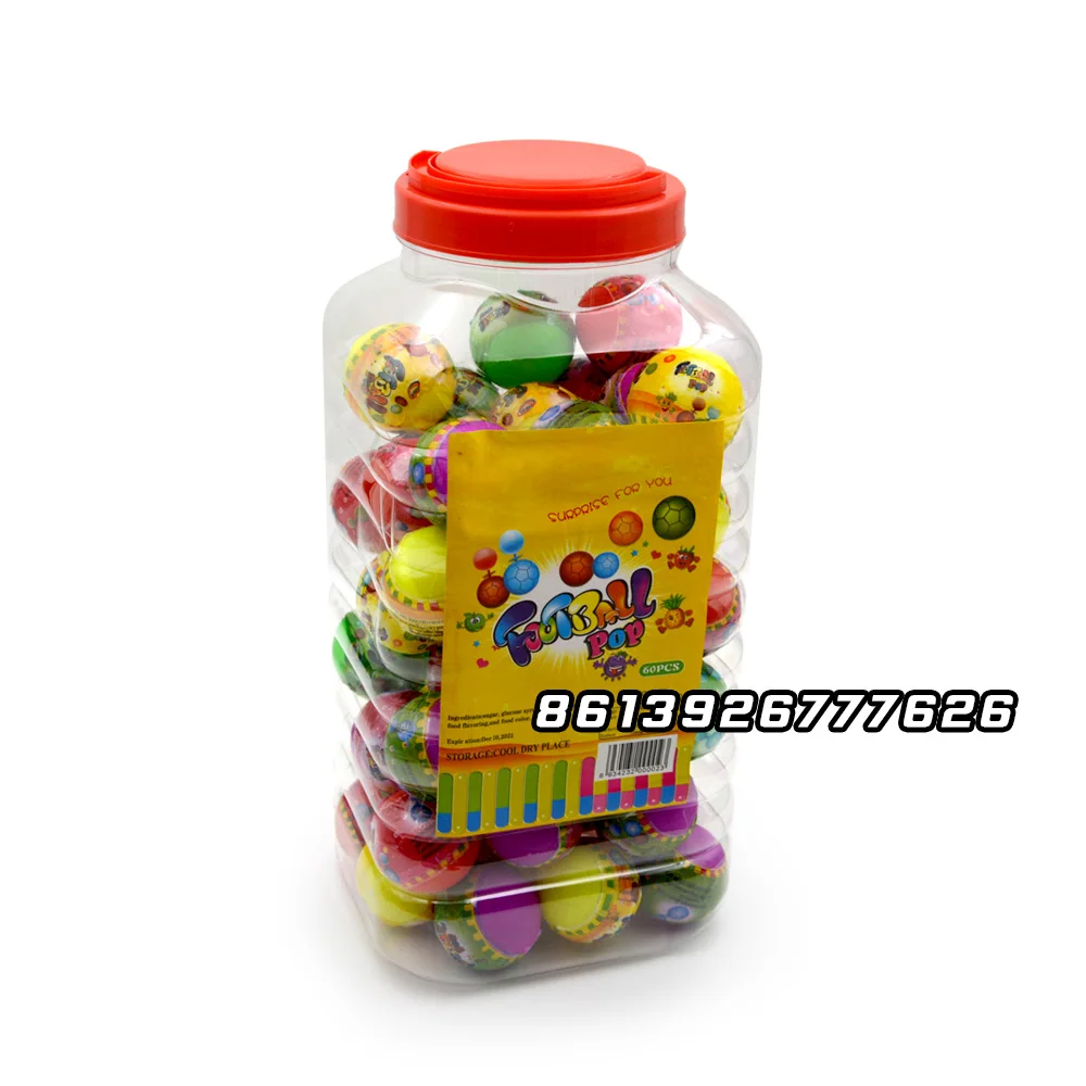 Футбольный поп алмазные конфеты жесткие конфеты