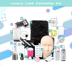 LashPlus Hot Selling Beauty Salon Lash Academy Fast Dispatch Portable Professional Individual Customized Eyelash Kits