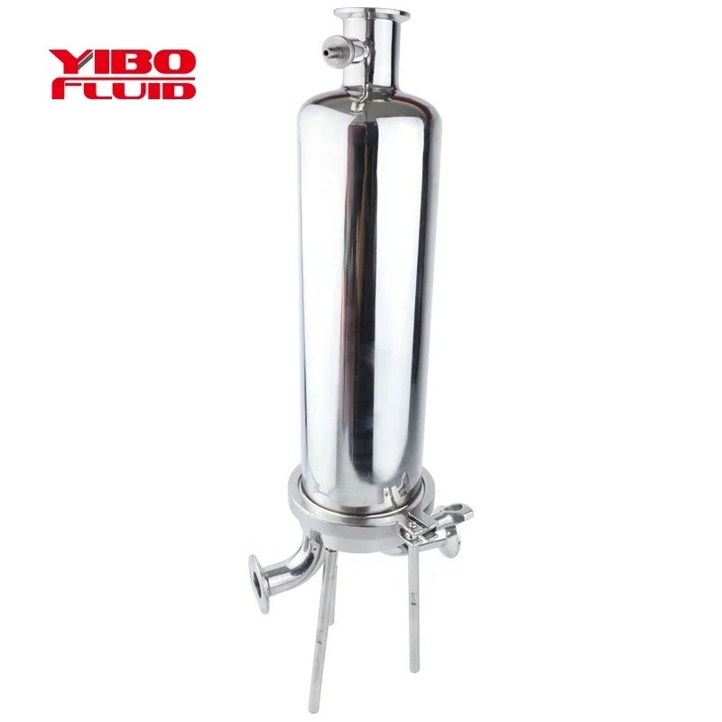 YIBO Sanitary Stainless Steel Micropore Beer Filter for brewery filtration and brewing process hygienic Micro Filter