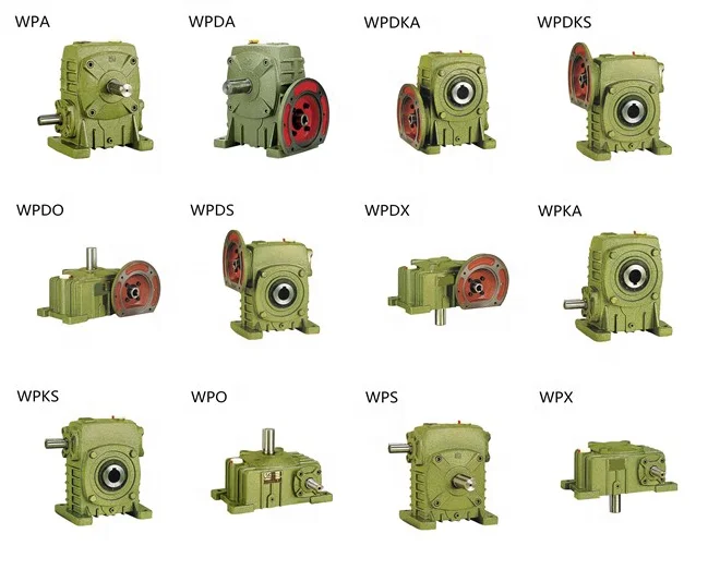 high speed marine gearbox transmission speed reducer worm reducer 3 hp wpa worm