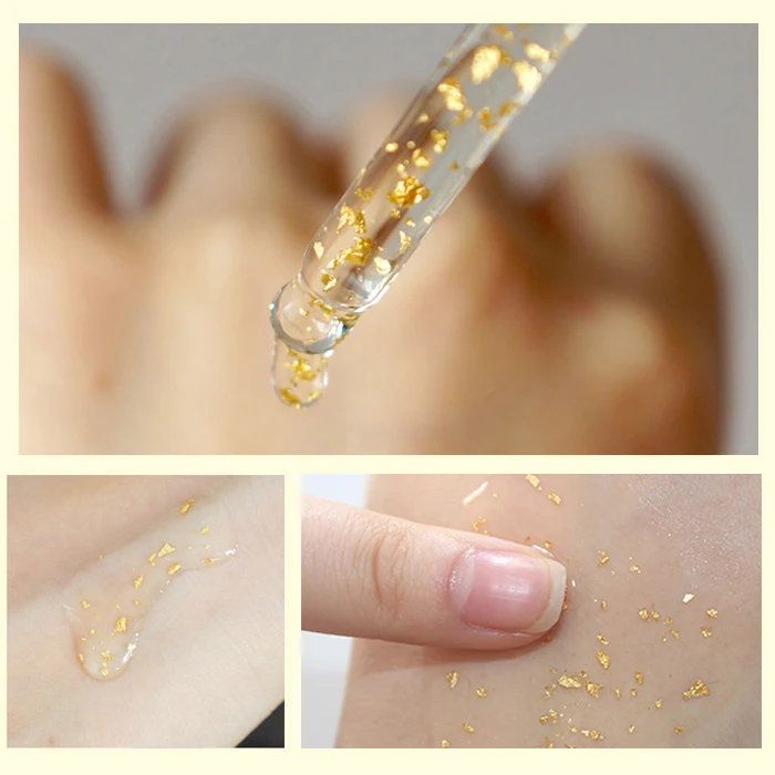 Custom Vitamin C Face Serum Paraben-free Hydrating & Moisturizing and Hyaluronic acid & Aloe Vera 24k Gold Serum Anti aging Face