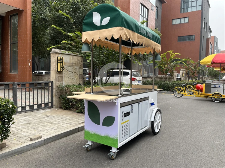 Digital Purchases Popsicle Cart on Wheels
