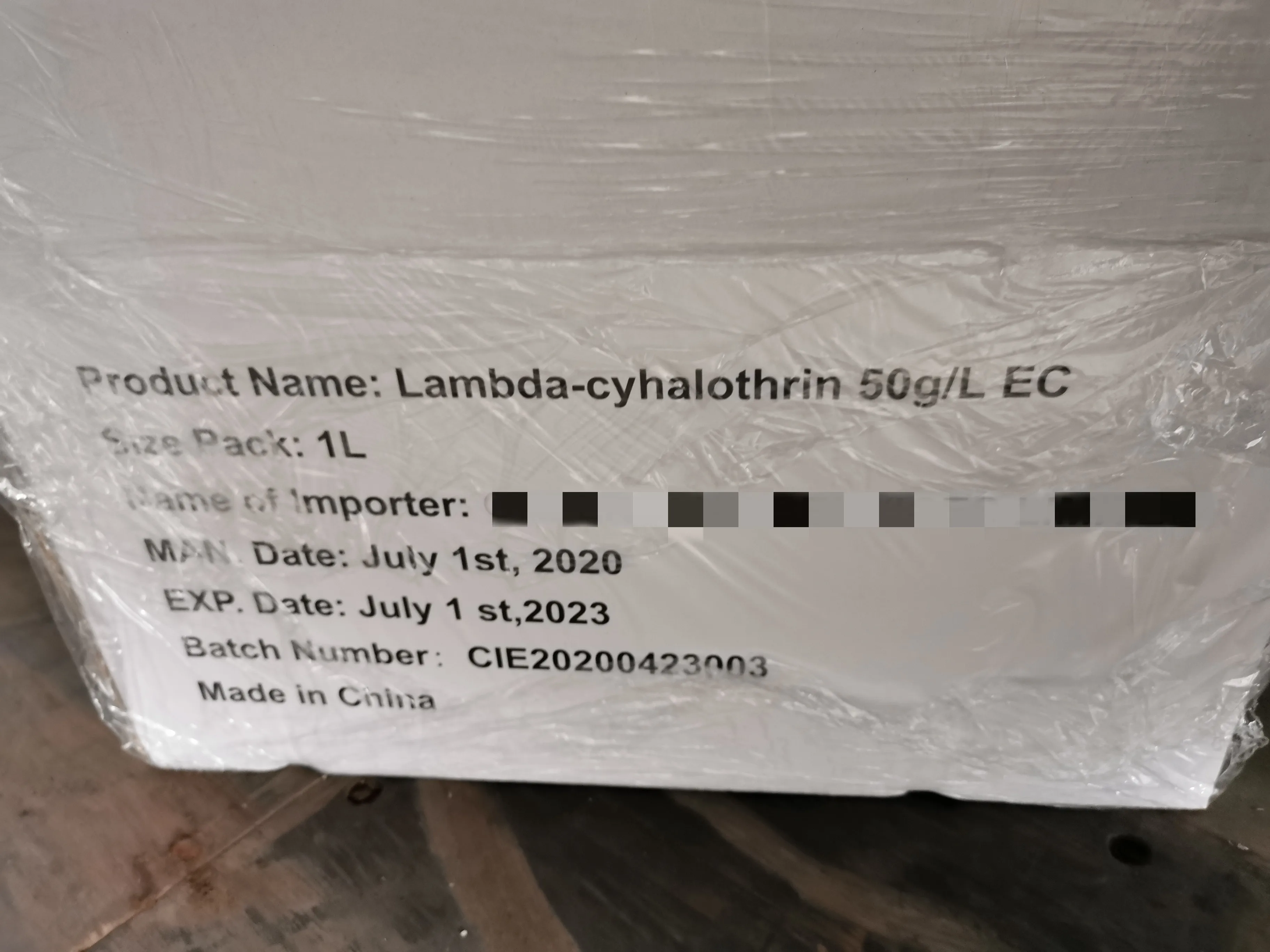 HOT SALES Lambda-cyhalothrin 95%TC, 100g/L CS, 50g/L EC, 25g/L EC Lambdacyhalothrin Price