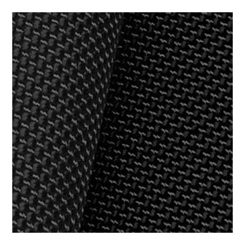thick pu coated 2520d 2520 denier  black ballistic nylon fabric