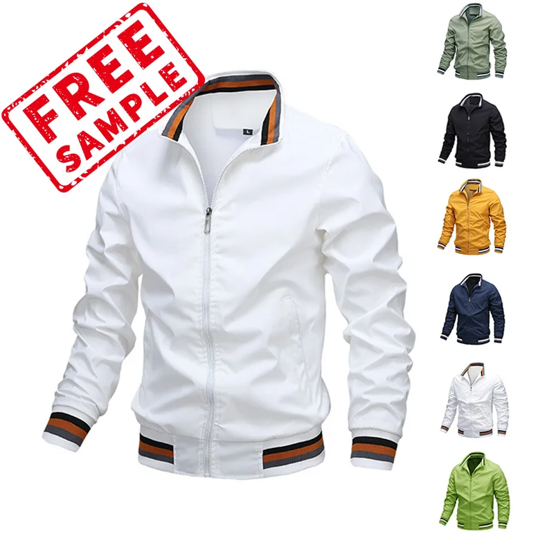 FREE SAMPLE Wholesale Spring Autumn waterproof  Light Weight golf motorcycle boy Outdoor Casual sport jacket for men