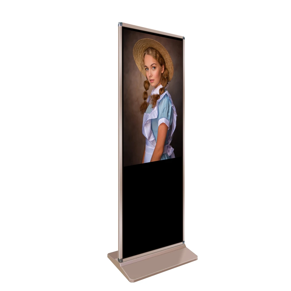 Напольная Вертикальная Интерактивная цифровая вывеска Totem LCD TV сенсорные экраны киоск автономный рекламный дисплей
