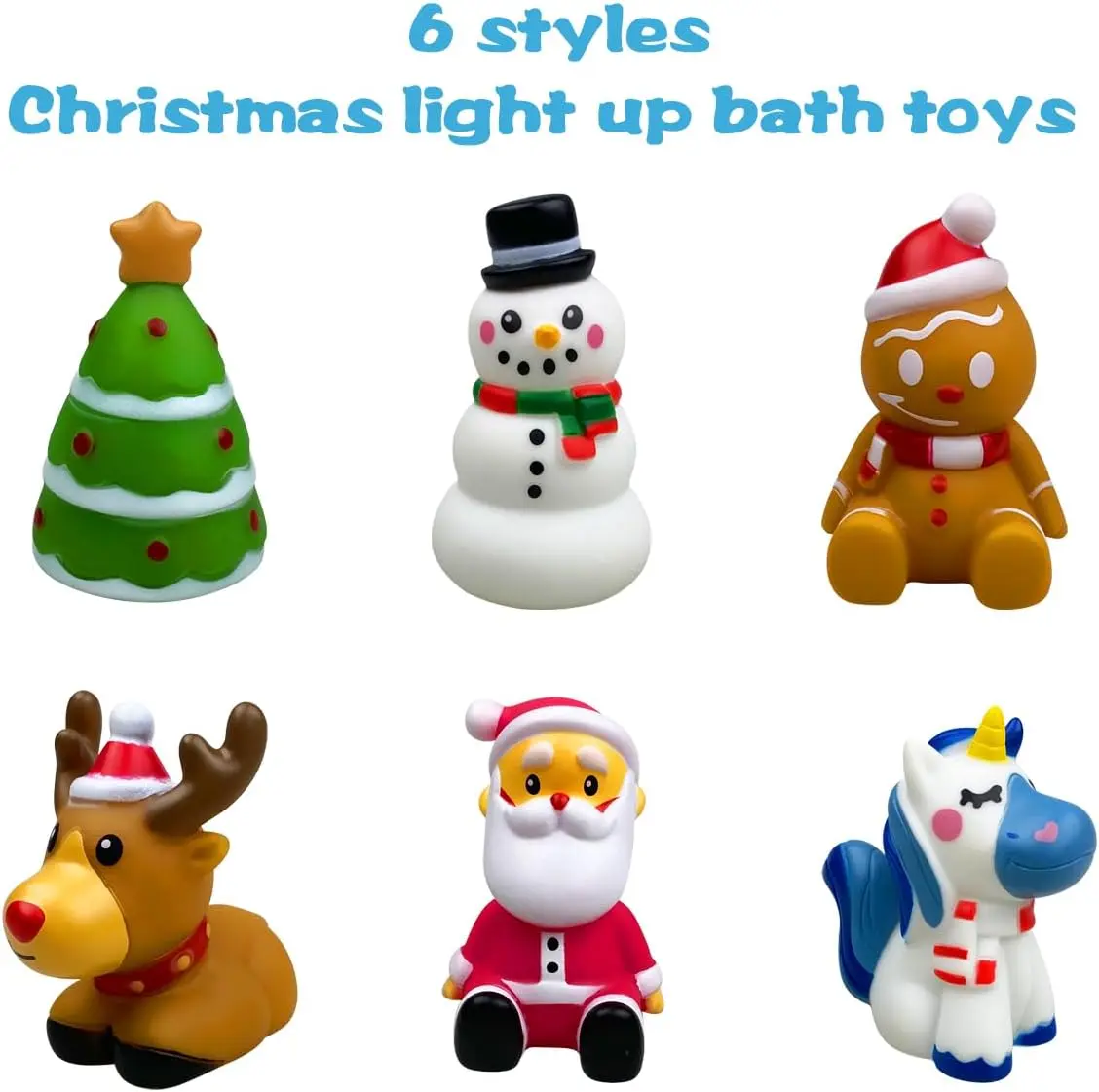 Christmas Snowman Silicone Night Lights Custom Santa Lamp Touch Sensor Creative Baby Children LED Table for Kids