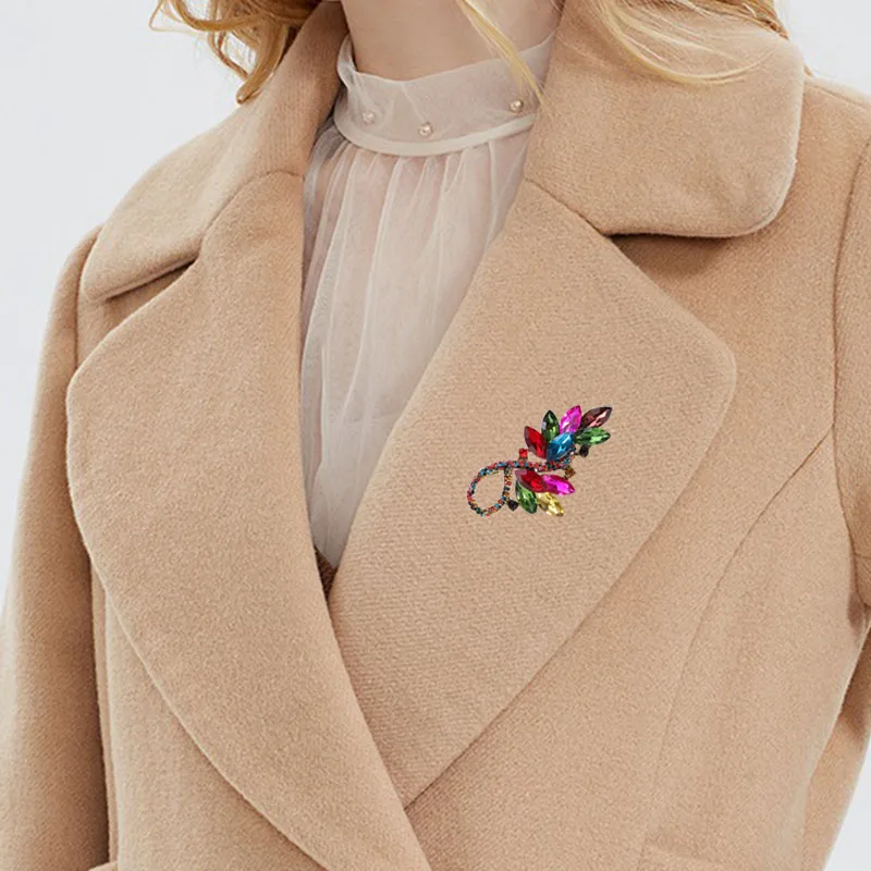 Beautiful Gift Safety Custom Diamond Brooches