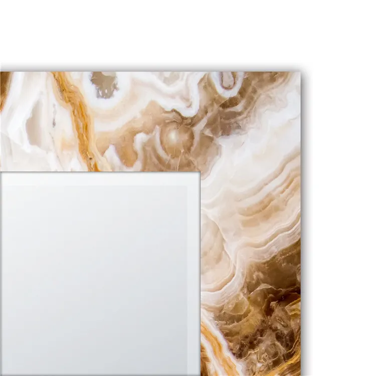 Antique Bathroom Wall-Mounted Creative Wall-Mounted Sink Bathroom Retro European Style Half-Length Toilet Handheld Mirror