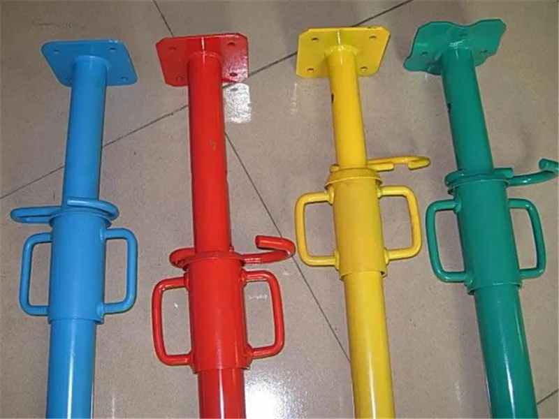 Galvanized adjustable steel prop metal scaffolding props steel prop scaffold price for construction powder coated