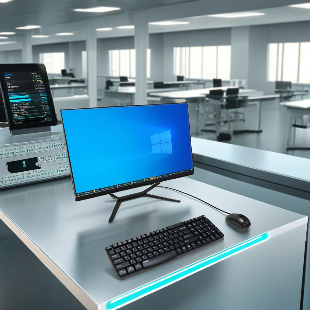 Sharerdp Factory Manufacturer H-E H510 Core I3 I5 I7 Barebone OEM All-in-one PC Monoblock Computer All In One PC 23 Inches