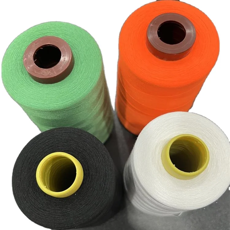 30/2 30/3 черный красный цвет 100% закрученная полиэфирная пряжа окрашенная распродажа