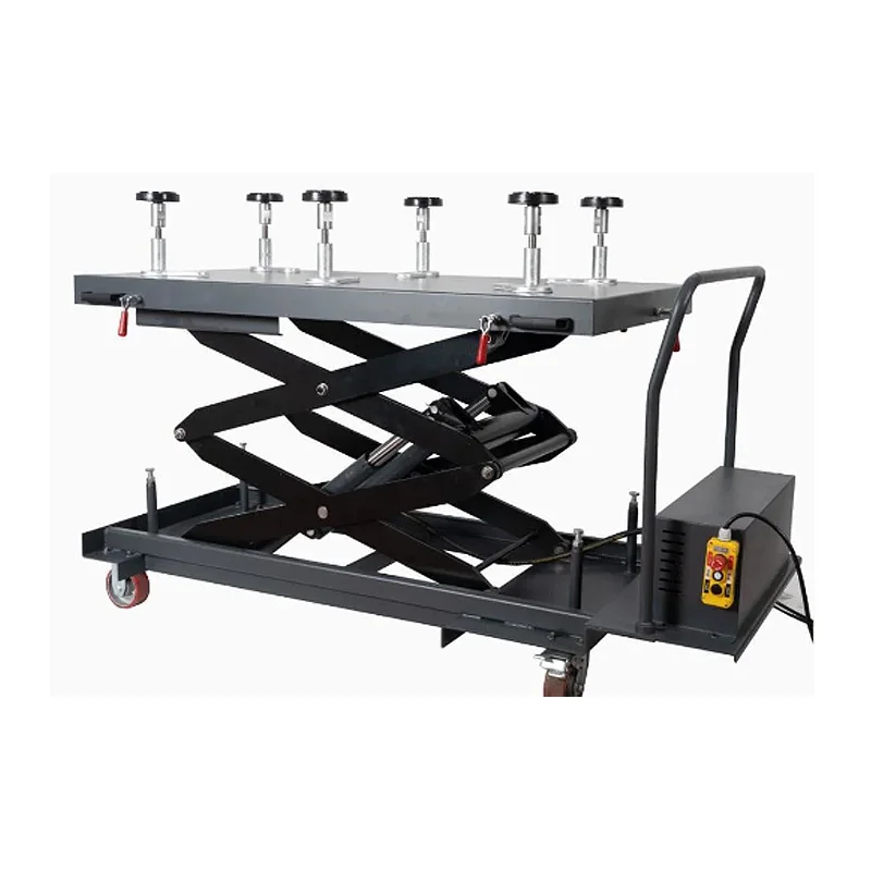 electrical automobile battery Battery Pack Lifting Platform Scissor Car Lift gearbox machine elevator hoist lift