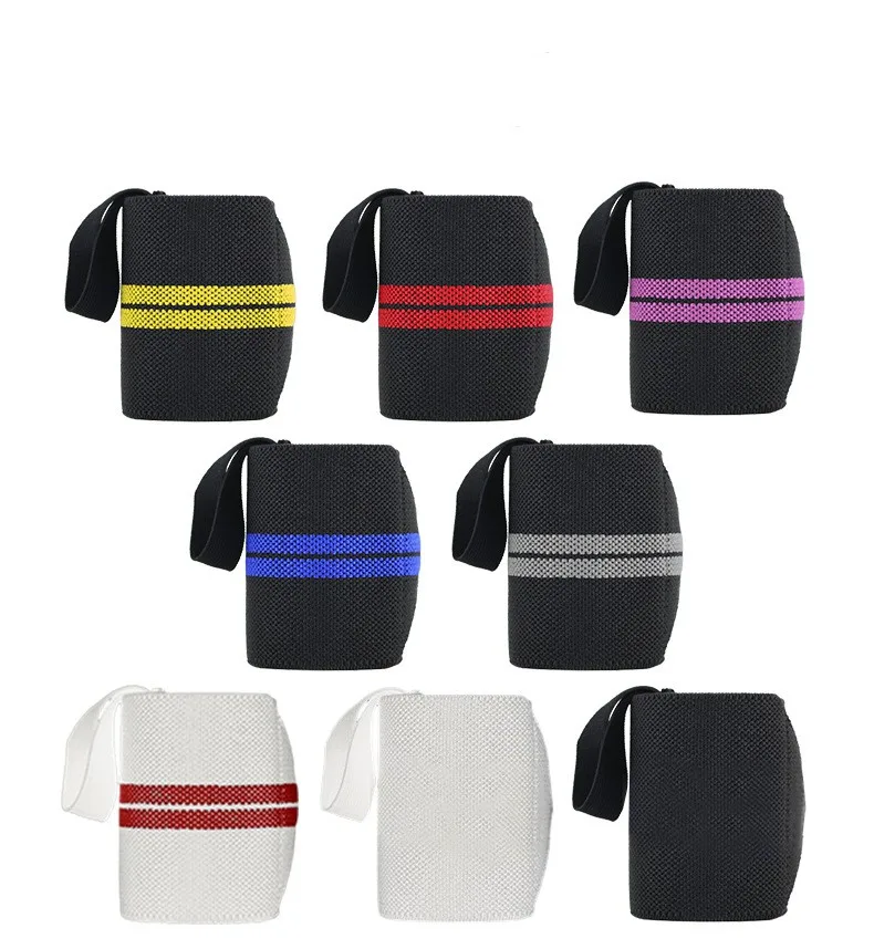 weight lifting elastic adjustable compression breathable wrist support/wrist brace/wrist bandage