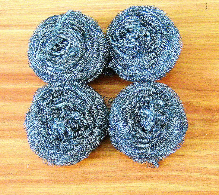 Лидер продаж 2022 новый дизайн оптовая продажа бытовые инструменты для уборки кухни стальная шерсть набор из 4 шт./набор 6 шт.