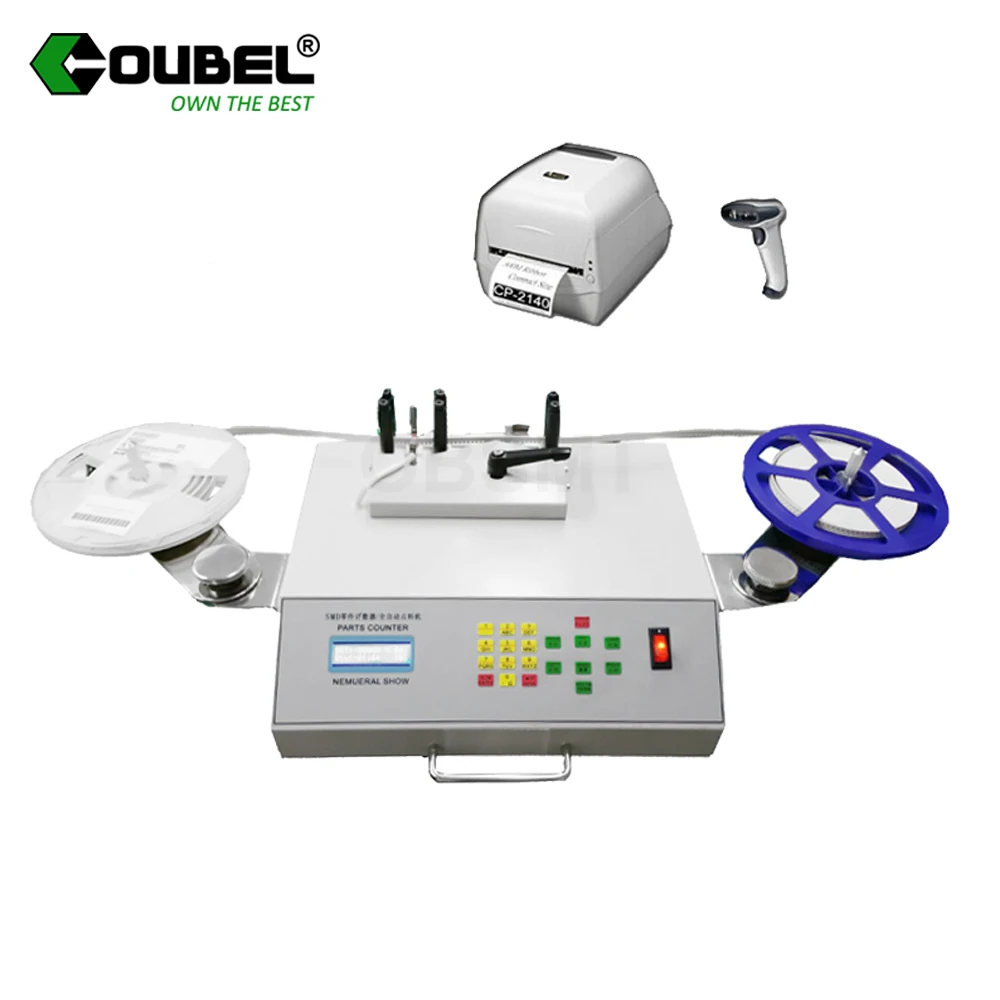 SMD led light strip component counter/chips counting machinery/smd parts counter