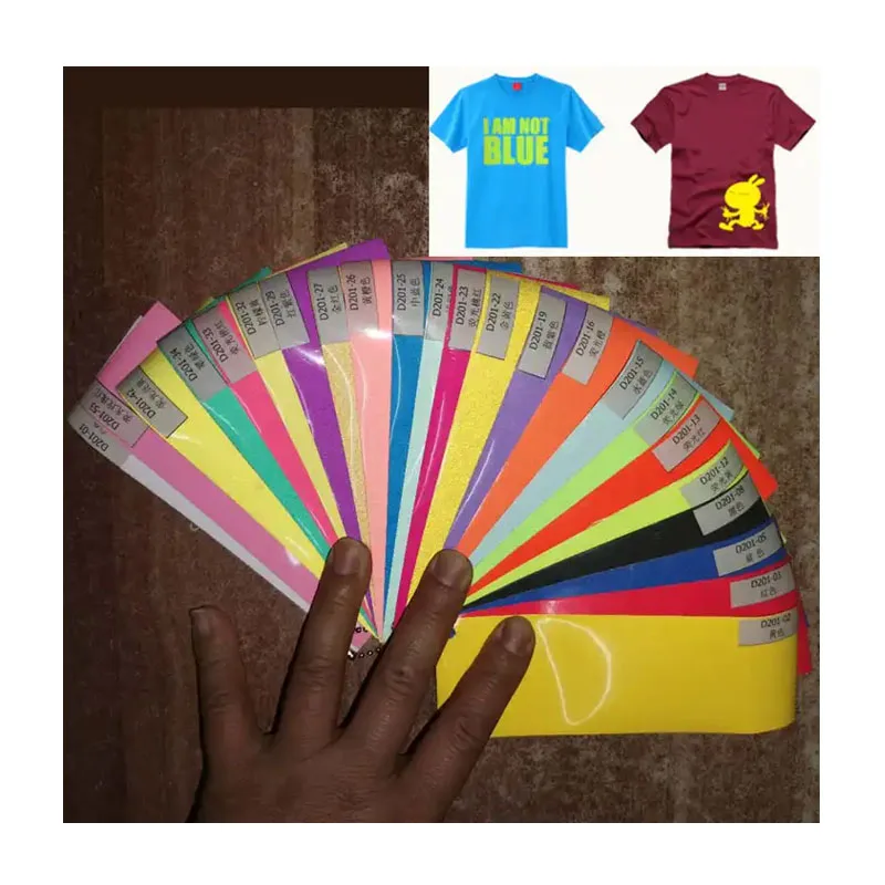 hi vis reflective washable color plotter cut heat transfer htv iron on vinyl paper sticker roll for screen print logo pattern