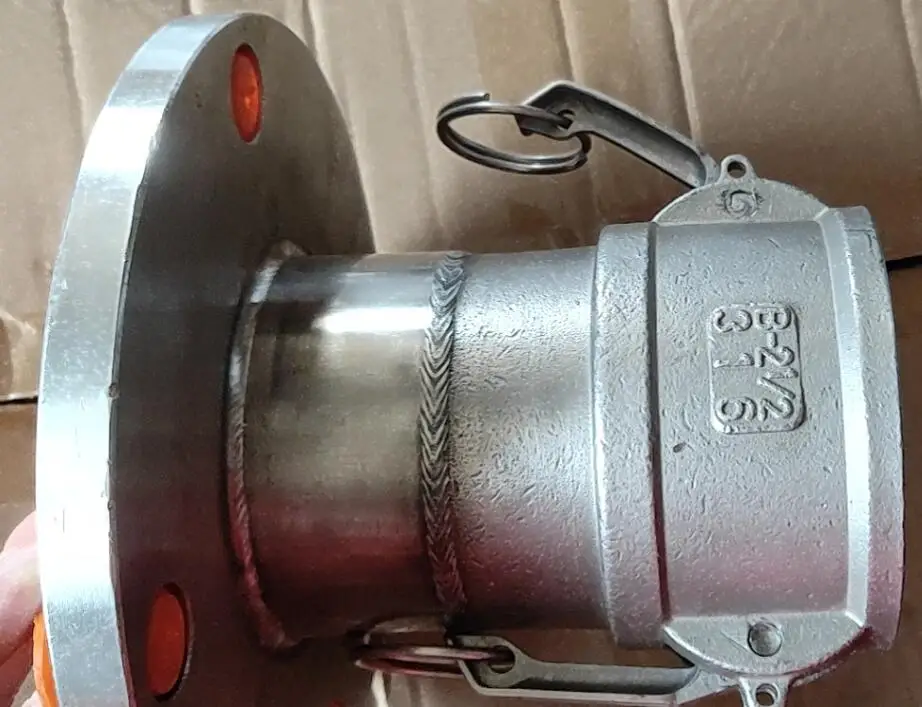 Фланец из нержавеющей стали + D наружные муфты NPT/BSP резьбовой соединитель Camlock