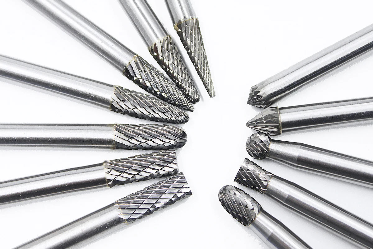 Factory Wholesale Metal wood rotary grinding drilling polishing tools tungsten carbide rotary burr