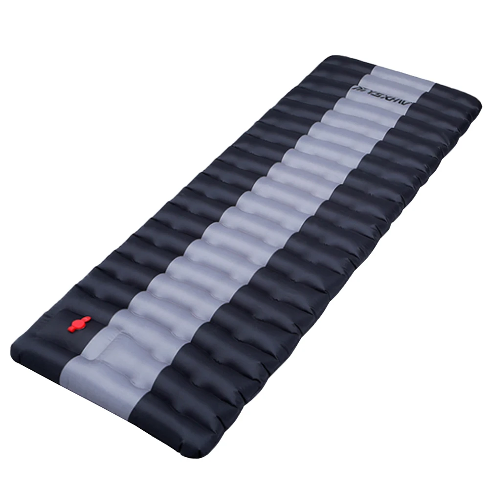 PVC 190*70*12cm 1.5kg factory directly outlet Built-in Inflator Pump camping mat lightweight pump sleeping pad for camping