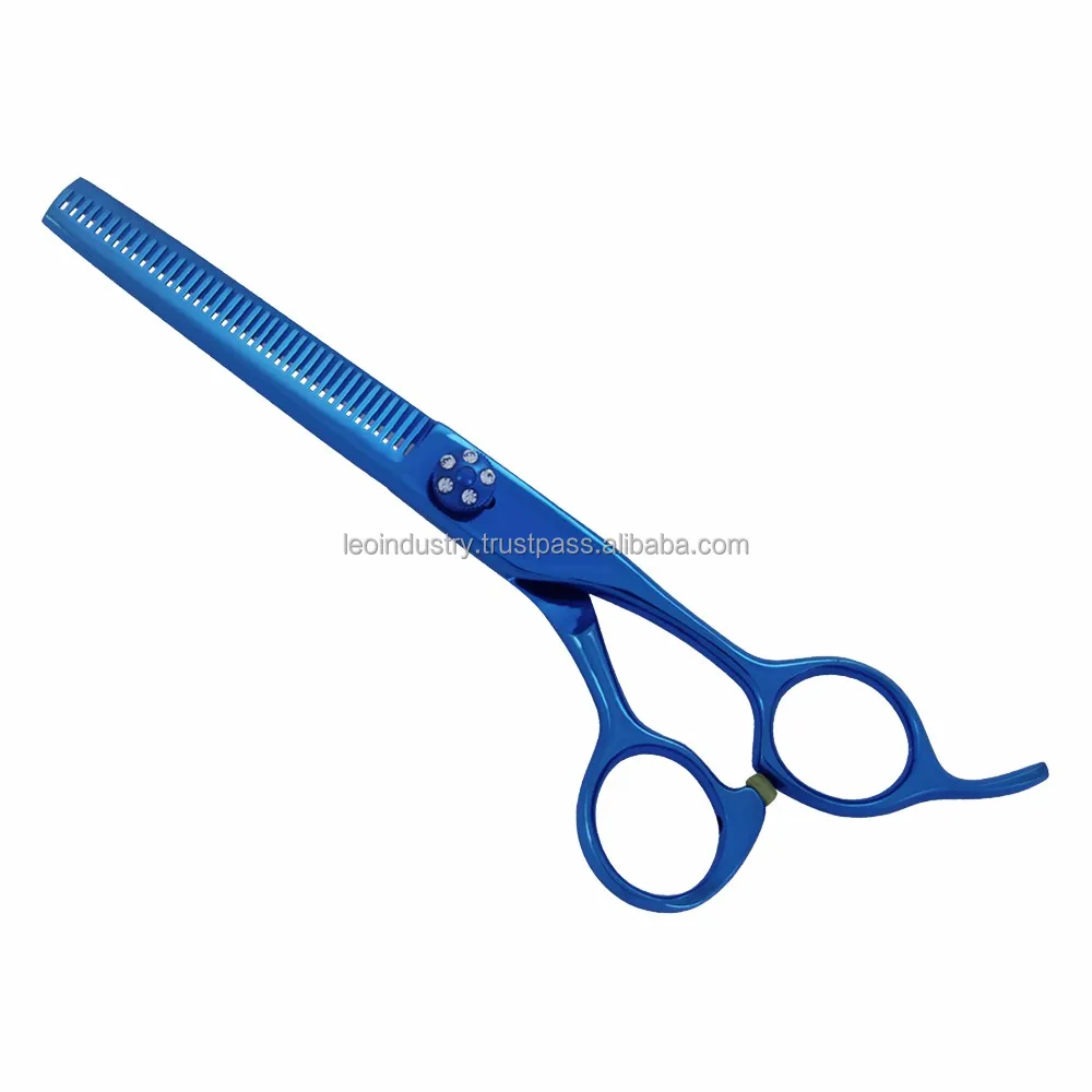 Elegant Golden Thinning Barber Scissor