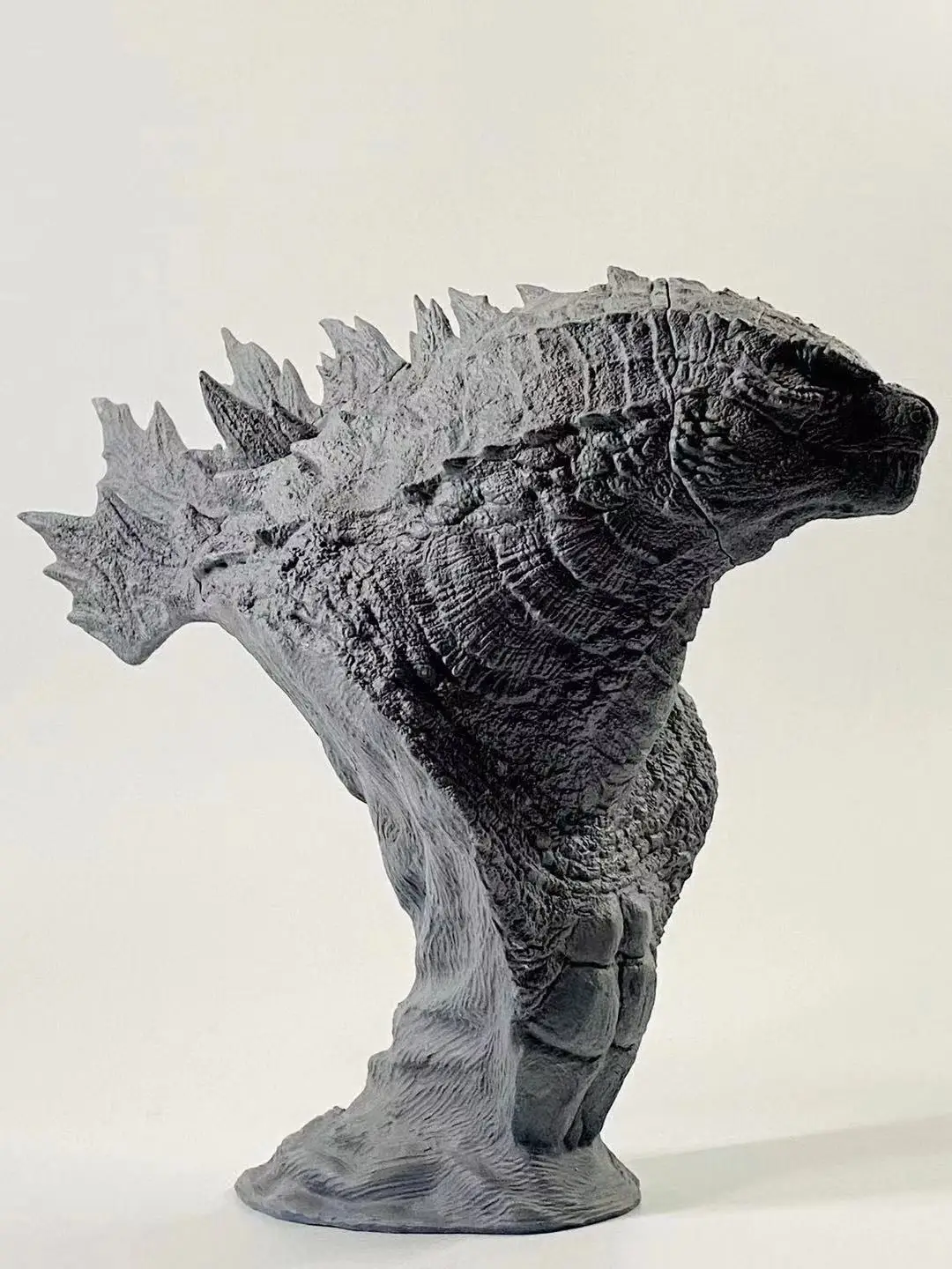 Пользовательские Godzilla полимерная скульптура бюста 3D печать сервисная сборка модель
