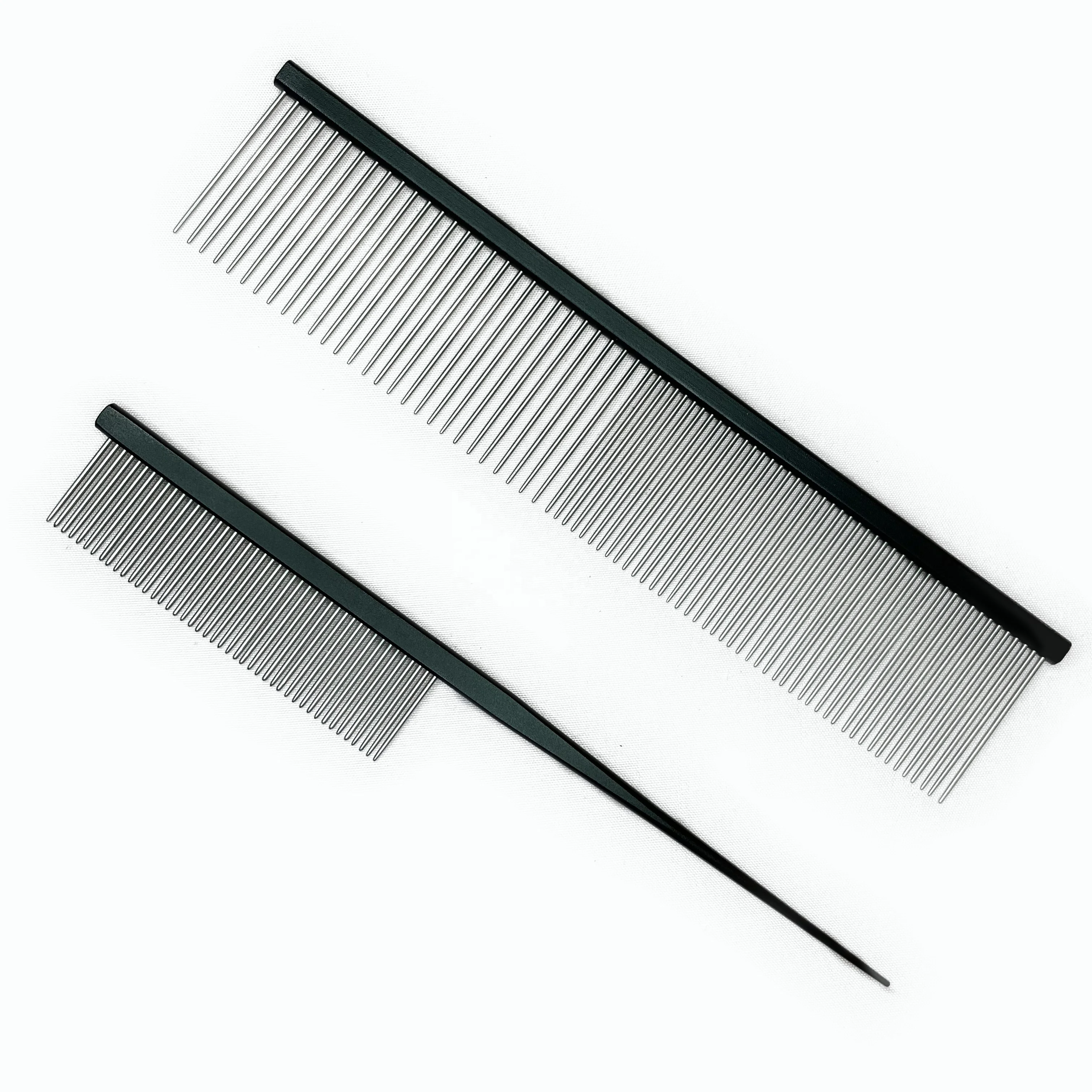 Professional Custom Logo Pet Comb Stainless Steel Comb With  PC1935